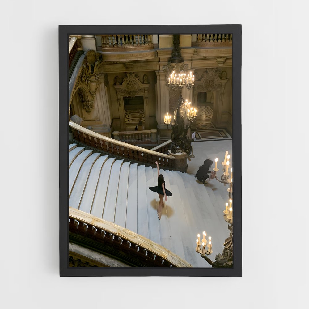 Poster L'Élégance de l'Opéra – affiche Danse (vue 2)